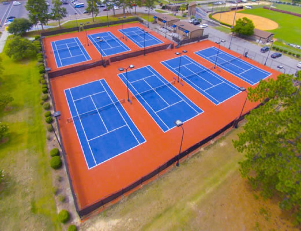 Fix The Court Cracks Court Makers Atlanta Home for Tennis