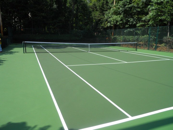 PermaFlex Court Makers Atlanta Home for Tennis Court